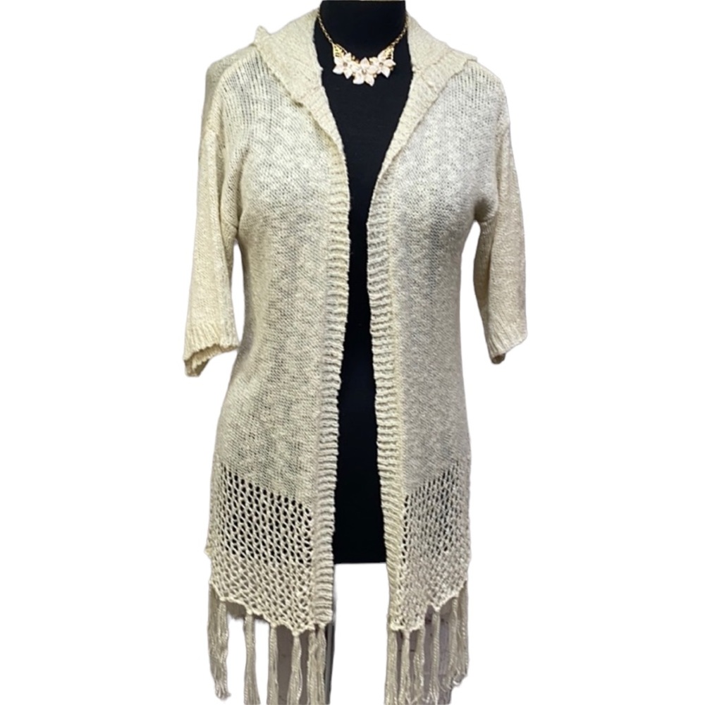 Oh MG! Sweater Hoodie Duster
